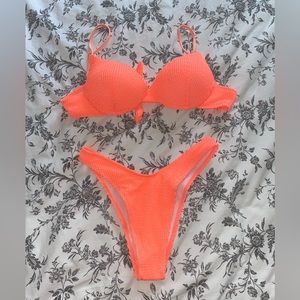 NWOT Shein Orange Bikini